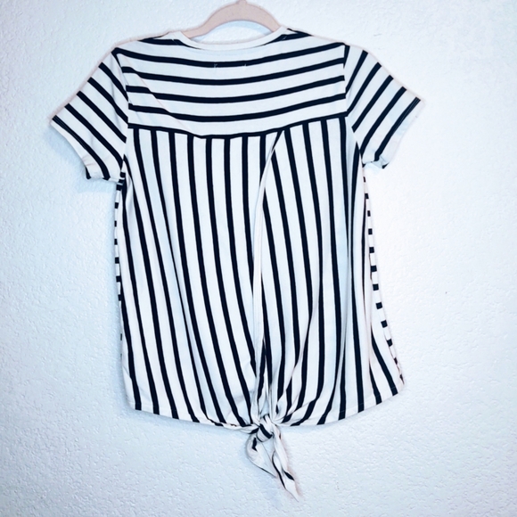 Madewell Striped Back Tie Tee Sizes XSmall - Picture 4 of 4